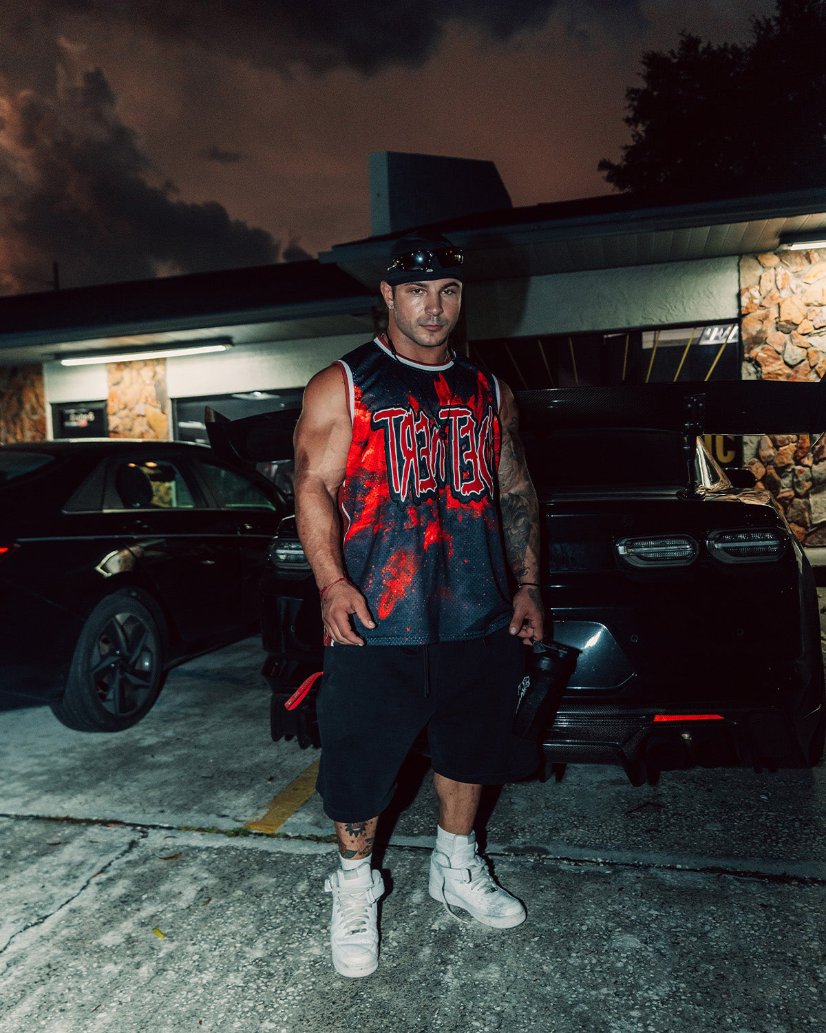 JERSEY (BALLIN) RED / BLACK