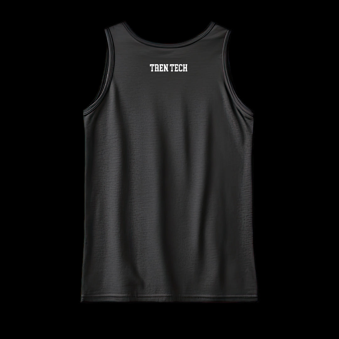 TREN TECH (TANK) BLACK