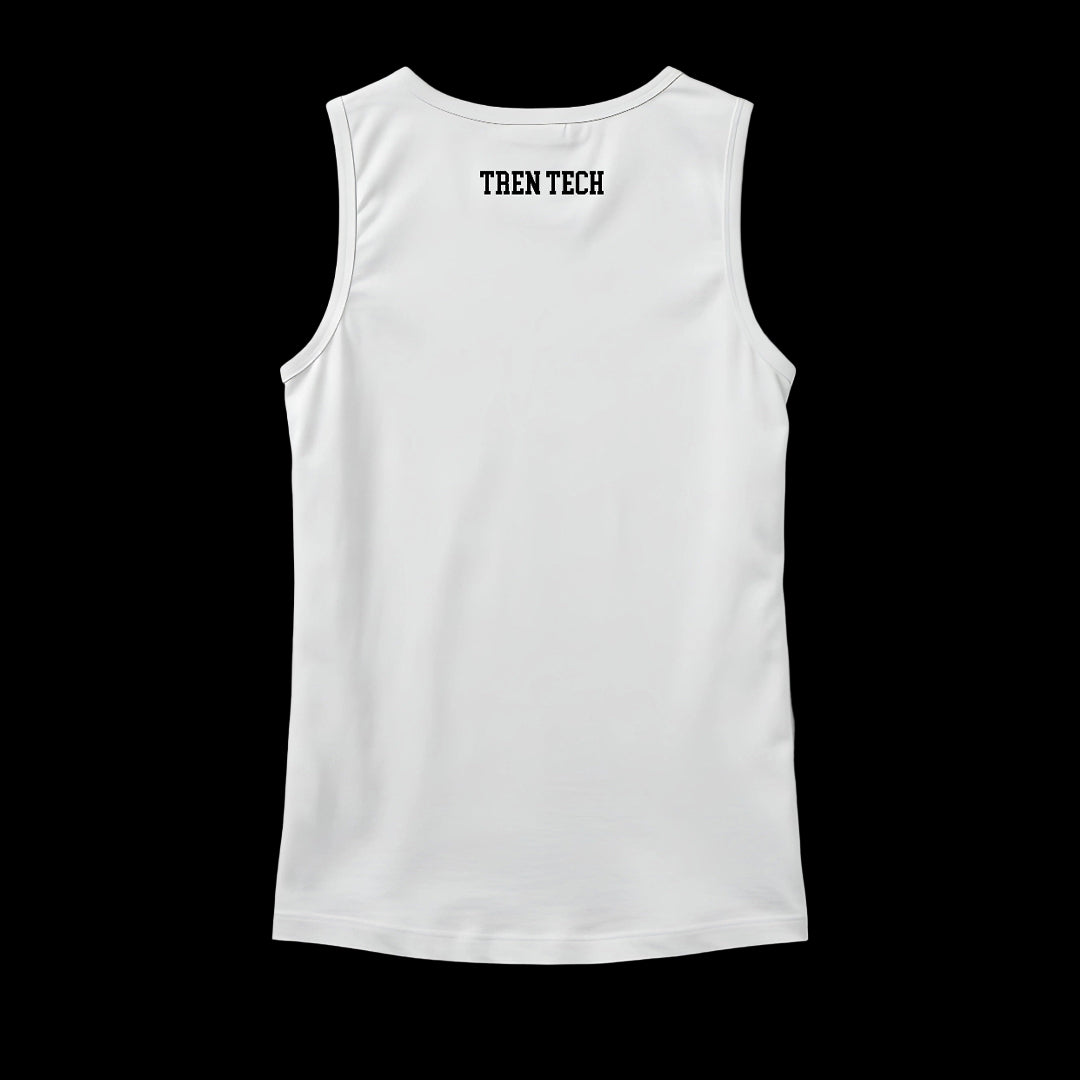 TREN TECH (TANK) WHITE