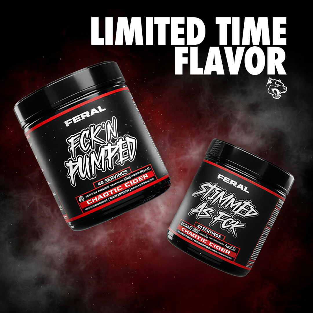 FCK'N PUMPED "LIMITED EDITION" CHAOTIC CIDER
