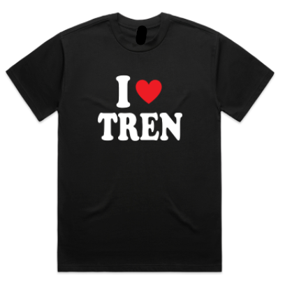 ULTRA COMFORT TEE "I LOVE TREN"