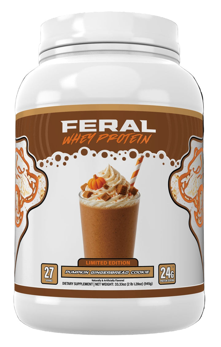 FERAL WHEY "LIMITED EDITION" Pumpkin Gingerbread Cookie