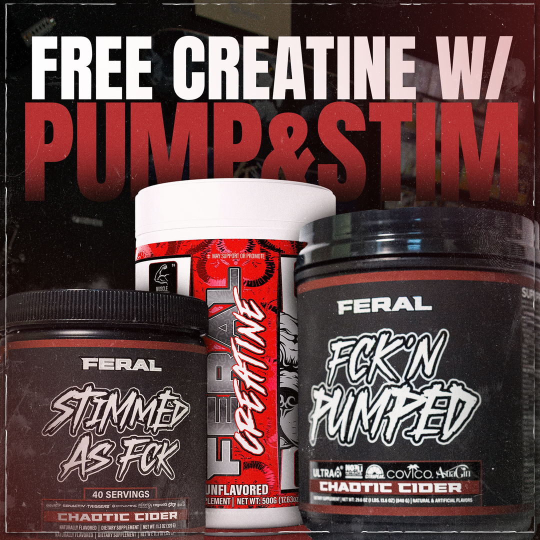 STIM + PUMP = FREE CREATINE