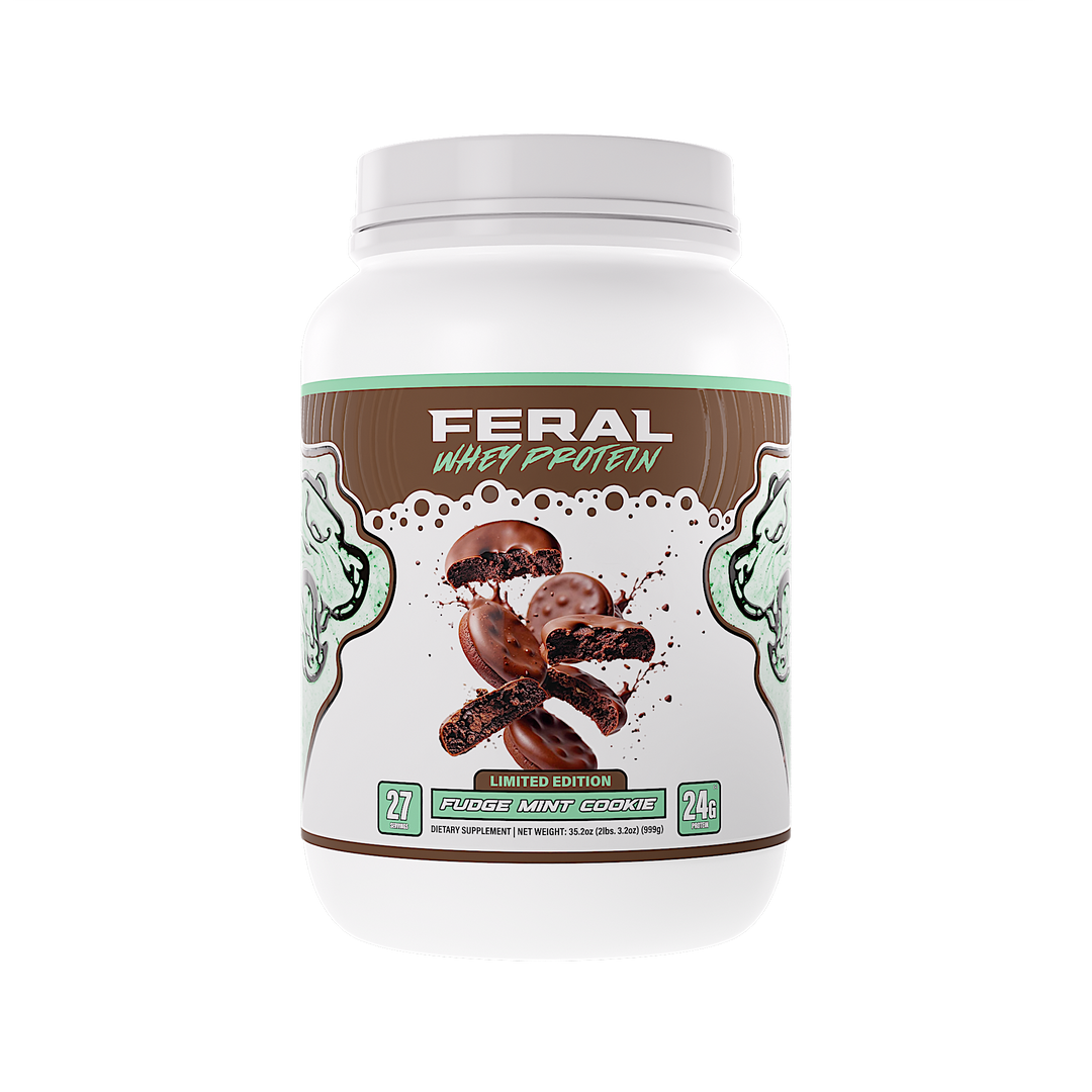 FERAL WHEY "LIMITED EDITION" 3/06/2026 Fudge Mint Cookie