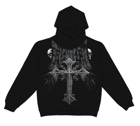 HOODIE "SKULL N CROSS"