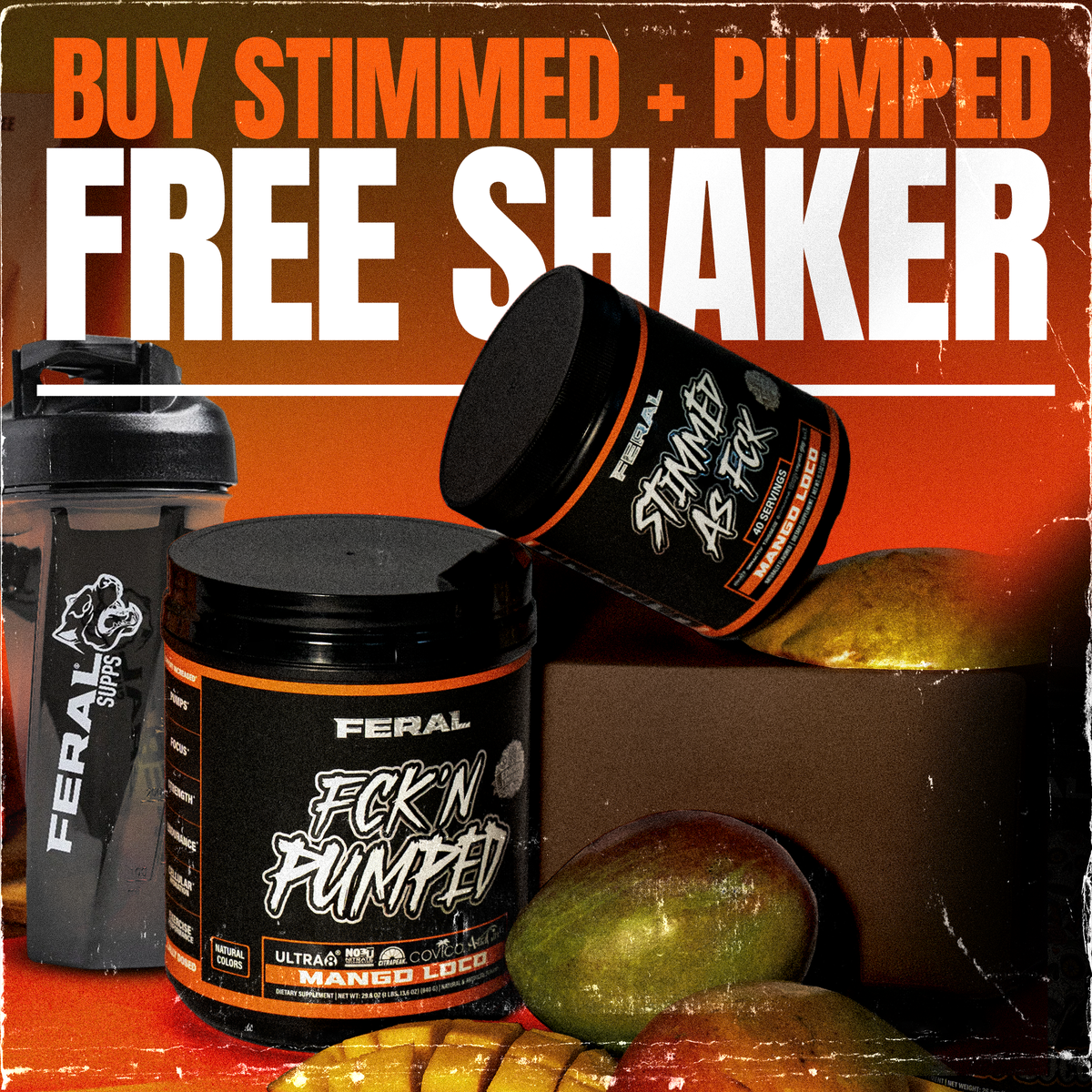 STIM + PUMP = FREE SHAKER