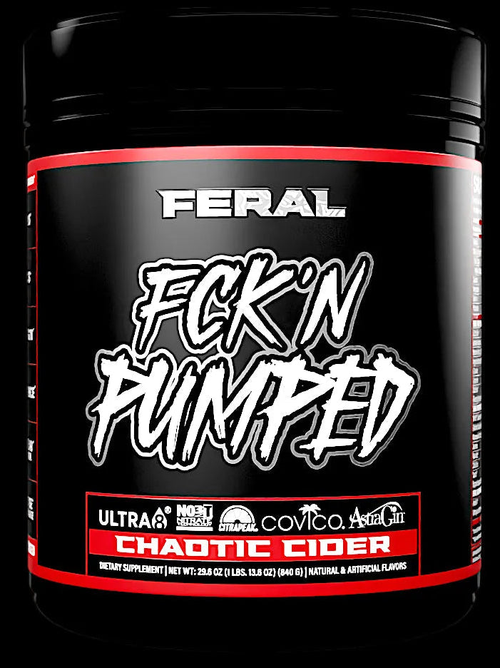 FCK'N PUMPED "LIMITED EDITION" CHAOTIC CIDER