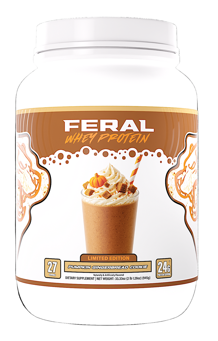 FERAL WHEY "LIMITED EDITION" Pumpkin Gingerbread Cookie