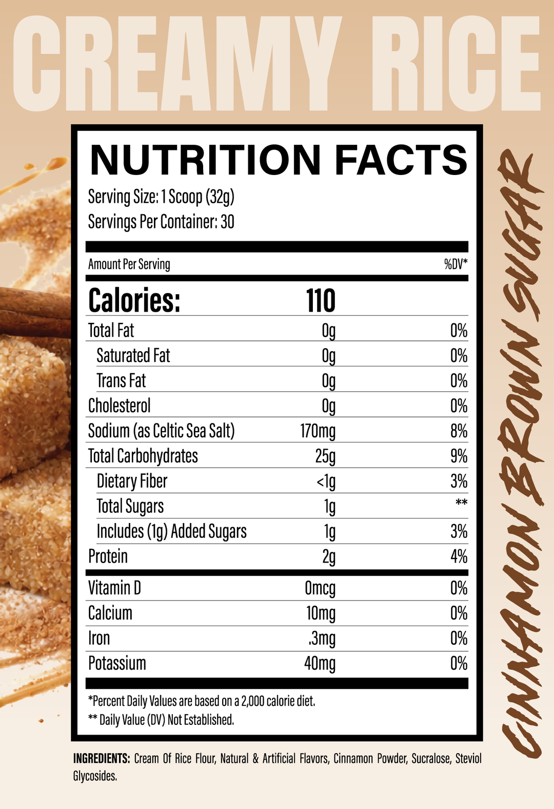 FERAL CREAMY RICE / 30 Servings