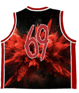 JERSEY (BALLIN) RED / BLACK