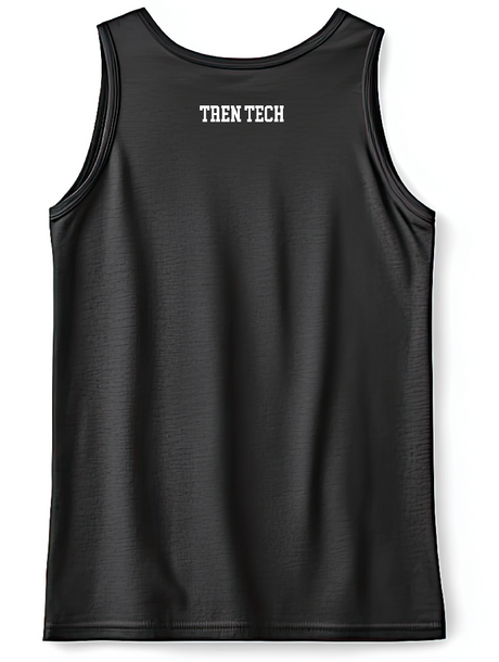 TREN TECH (TANK) BLACK