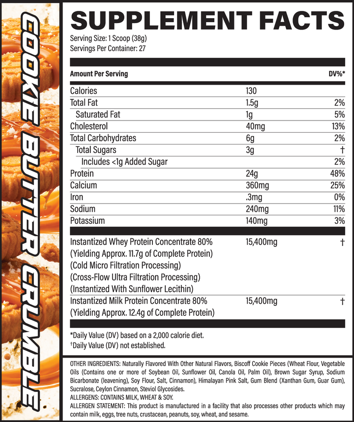 "COOKIE BUTTER CRUMBLE" ......... (LIMITED EDITION) - FERAL WHEY