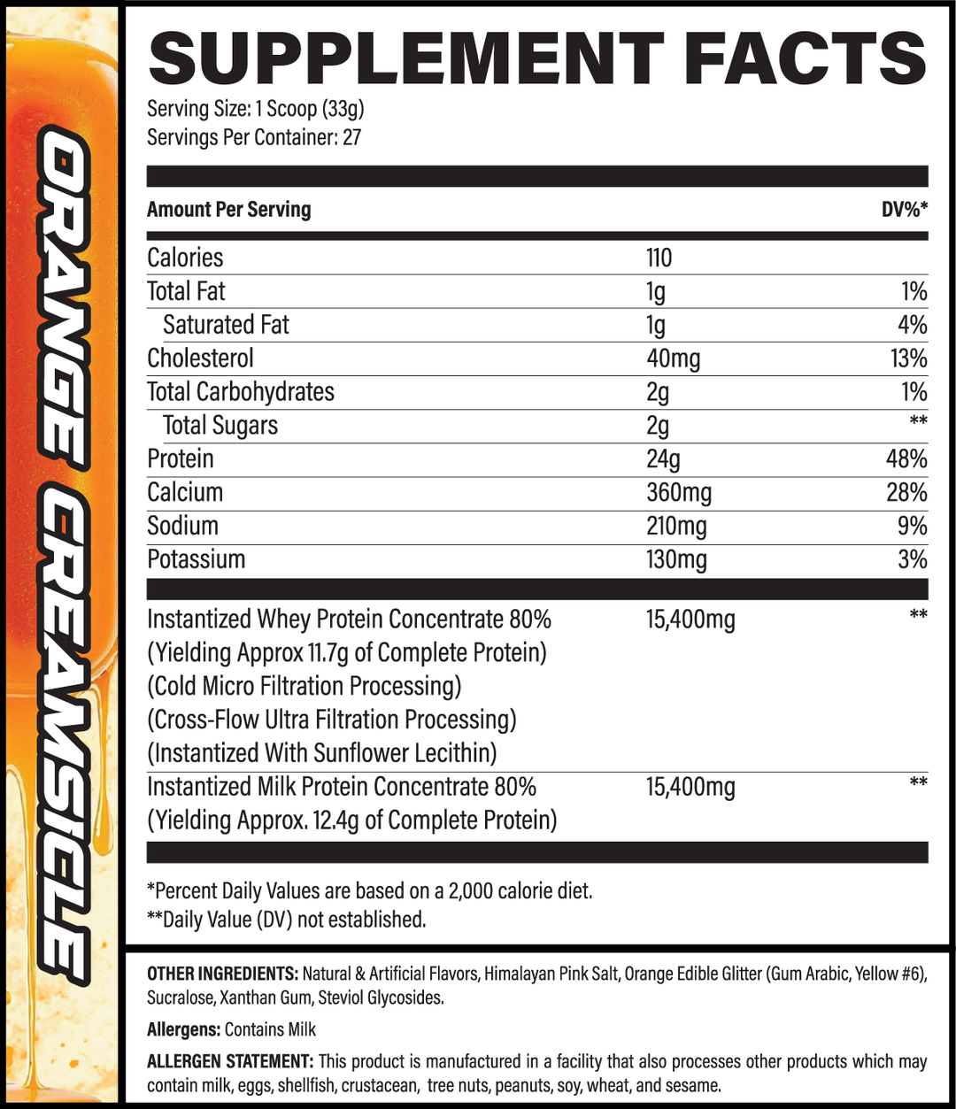 FERAL WHEY "LIMITED EDITION" Orange Creamsicle