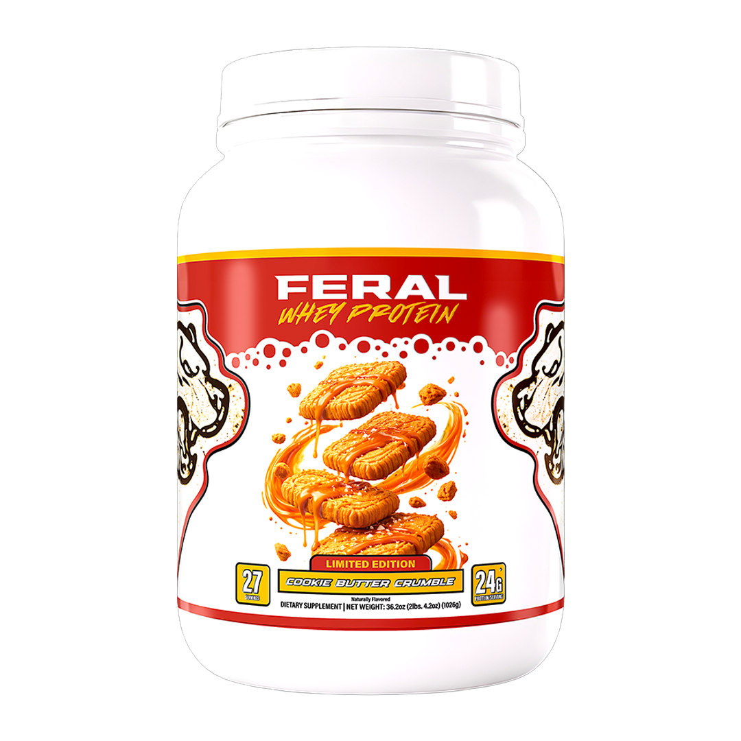 "COOKIE BUTTER CRUMBLE" ......... (LIMITED EDITION) - FERAL WHEY