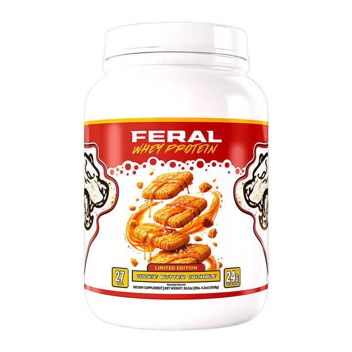 "COOKIE BUTTER CRUMBLE" ......... (LIMITED EDITION) - FERAL WHEY