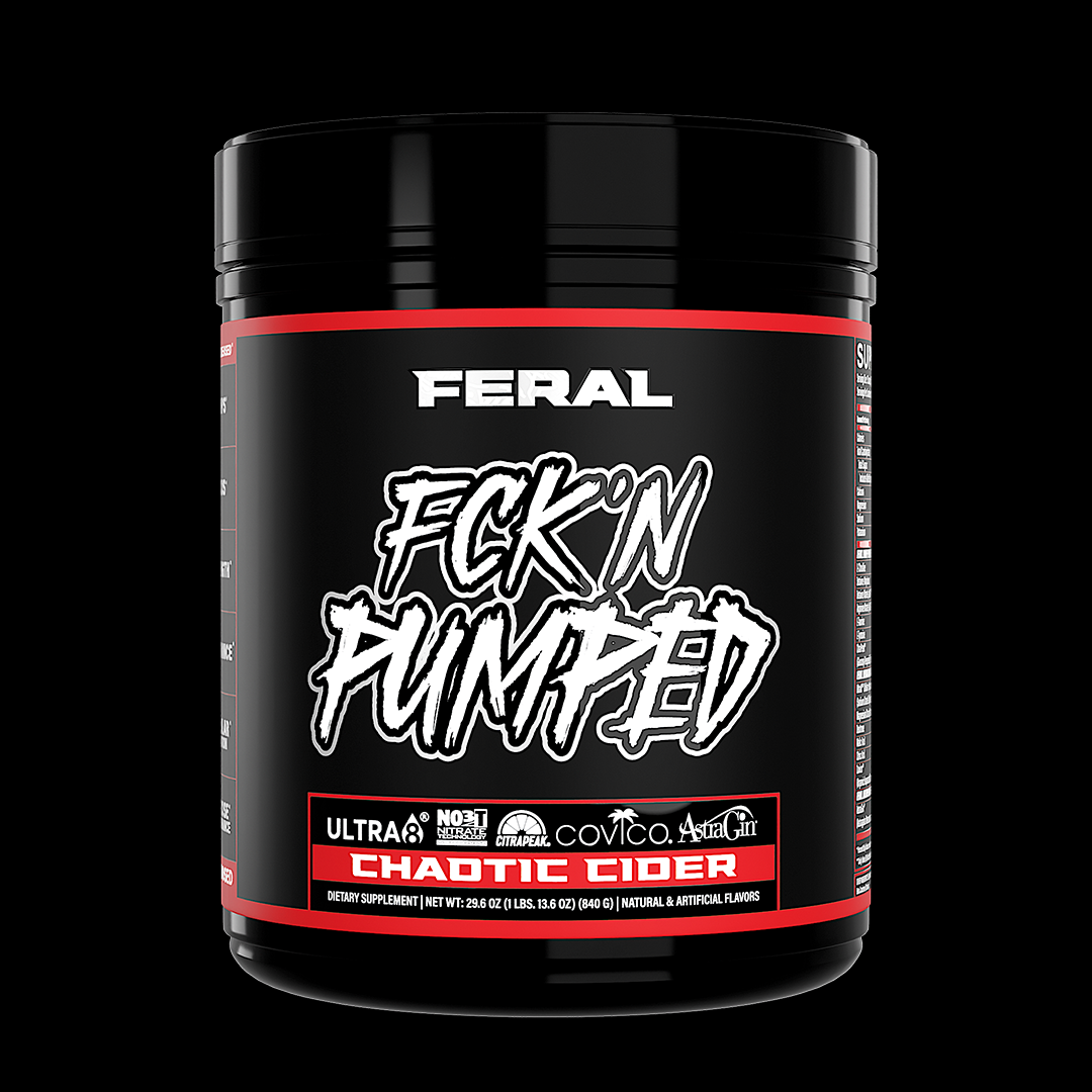 FCK'N PUMPED "LIMITED EDITION" CHAOTIC CIDER