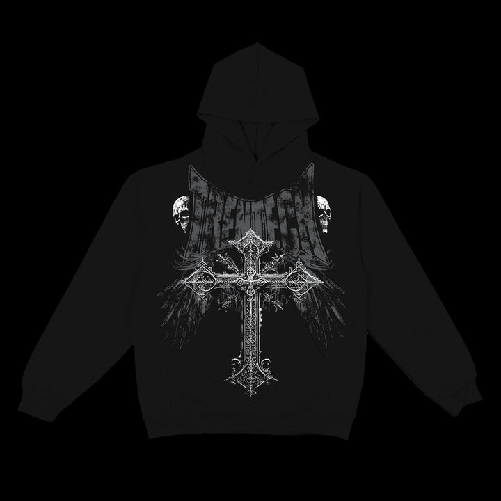 HOODIE "SKULL N CROSS"