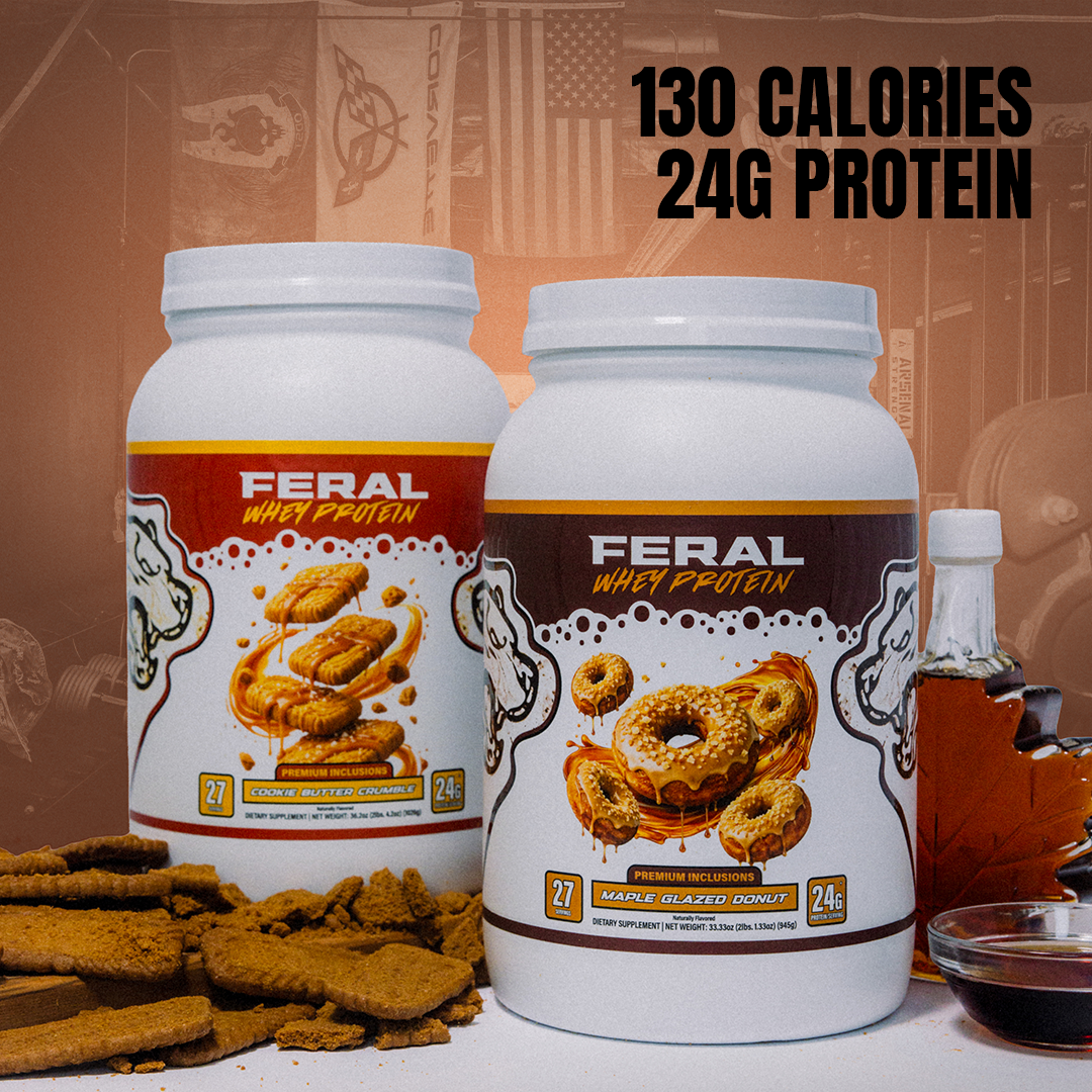 "COOKIE BUTTER CRUMBLE" ......... (LIMITED EDITION) - FERAL WHEY