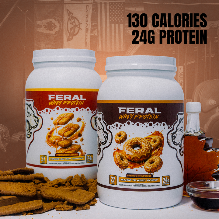 "COOKIE BUTTER CRUMBLE" ......... (LIMITED EDITION) - FERAL WHEY